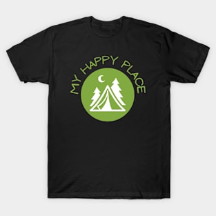 My happy place (green icon) T-Shirt